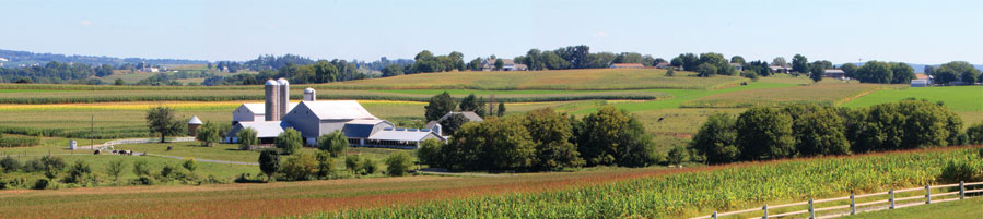 Lancaster County Farm Scene